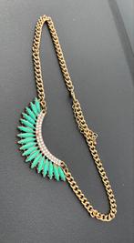 Ketting groen, Handtassen en Accessoires, Kettingen, Ophalen of Verzenden, Groen