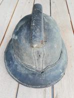 19e eeuwse leren brandweerhelm, Ophalen of Verzenden, Overige soorten, Helm of Baret