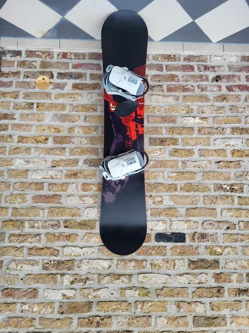 CC Mafia print Snowboard met Bindingen., Sports & Fitness, Snowboard, Utilisé, Planche, Enlèvement