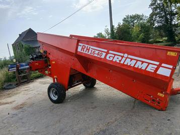 deterreur grimme rh 16-40, Enlèvement, Cultures