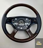 Stuur MERCEDES S-CLASA W222 zwart leder hout paddle shifters, Gebruikt, Mercedes-Benz