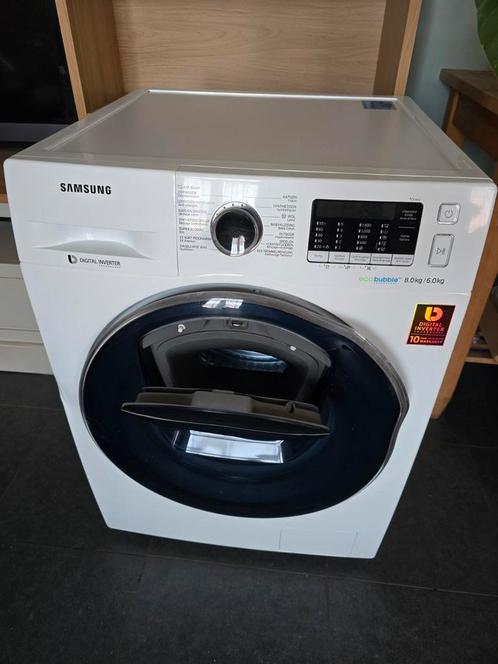 Lave linge sechante Samsung eco bubble, Elektronische apparatuur, Was-droogcombinaties, Zo goed als nieuw, Ophalen