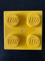 LEGO gele opbergbox opbergdoos brooddoos lunchbox, Gebruikt, Ophalen of Verzenden, Lego