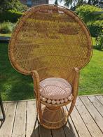 Authentieke pauwenstoel, te huur, 30,- Kan gebracht worden, Ophalen, Gebruikt