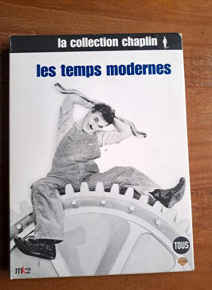 Les temps modernes - Charlie Chaplin, Cd's en Dvd's, Dvd's | Klassiekers, Gebruikt, Komedie, Voor 1940, Ophalen of Verzenden