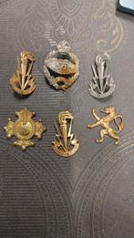 Spelden penningen Belgisch en Engels leger, Ophalen of Verzenden, Landmacht, Embleem of Badge