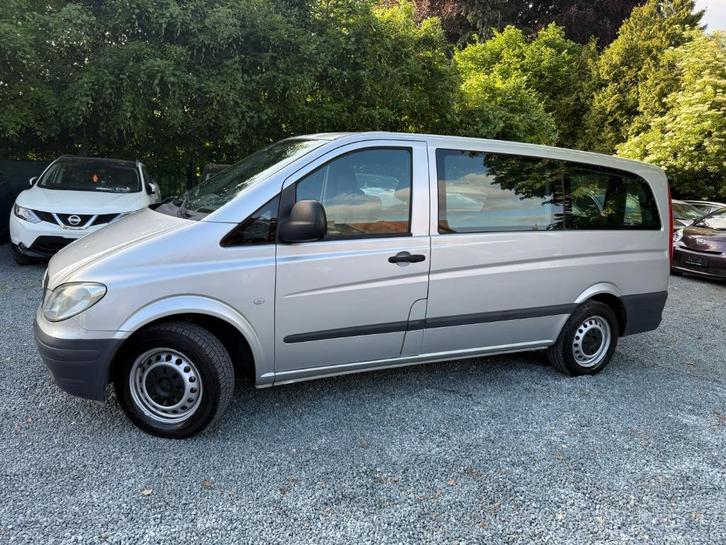 Mercedes Vito PMR Clim 188km 1ste hands Carnet mogelijk 9Pl, Auto's, Bestelwagens en Lichte vracht, Bedrijf, Te koop, Aangepast voor mindervaliden