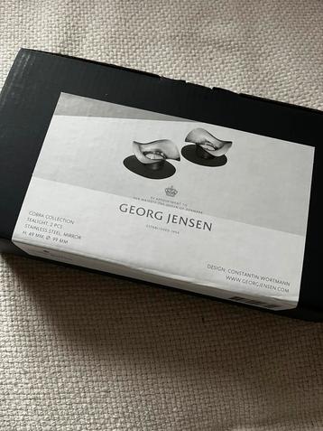 Tealight 2pcs (cobra collection) - Georg Jensen beschikbaar voor biedingen