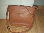 Lederen handtas camel 40 euro, Ophalen of Verzenden, Handtas