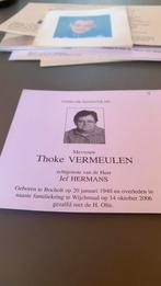 1940/2006, Ophalen of Verzenden, Bidprentje