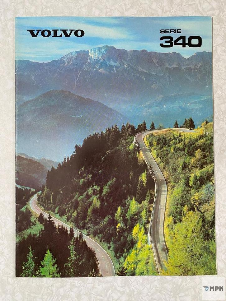 Volvo Serie 340 Brochure 1980 Nederlands, Boeken, Auto's | Folders en Tijdschriften, Gelezen, Ophalen of Verzenden