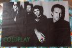 Poster van Coldplay, Verzamelen, Rechthoekig Liggend, Gebruikt, Ophalen, Muziek