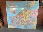 Landkaart fragment Europa, Ophalen, Zo goed als nieuw, Magneetbord