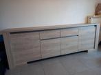 Dressoir met 2 lades en 4 deuren, kleur eik, Huis en Inrichting, Kasten | Dressoirs, Ophalen