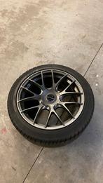 velgen + winterbanden Continental ContiWinter Contact TS830P, Gebruikt, Overige, Banden en Velgen, Winterbanden