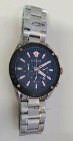 Montre versace hommes A piles Neuf 250€, Handtassen en Accessoires, Horloges | Heren, Ophalen, Nieuw, Staal, Staal