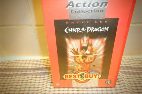 DVD Enter The Dragon.(Bruce lee), Cd's en Dvd's, Dvd's | Actie, Zo goed als nieuw, Martial Arts, Vanaf 12 jaar, Verzenden