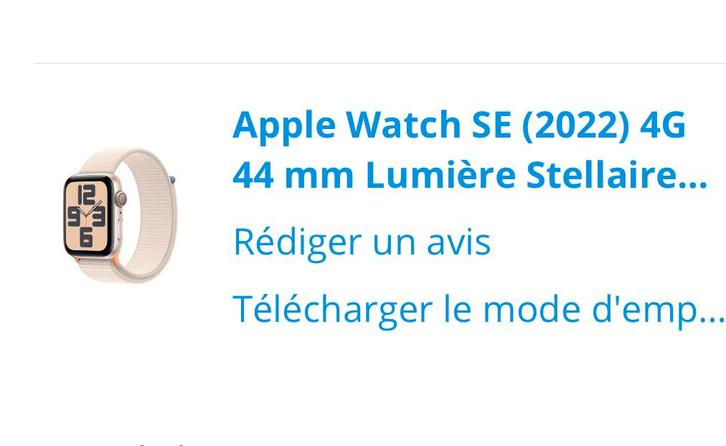 Apple Watch SE, Handtassen en Accessoires, Smartwatches, Zo goed als nieuw, iOS, Conditie, Ophalen of Verzenden