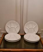 Set van 6 borden, Huis en Inrichting, Keuken | Servies, Ophalen of Verzenden, Gebruikt, Bord(en)
