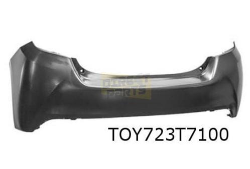 Toyota Yaris (9/14-4/17) achterbumper (te spuiten) Origineel, Auto-onderdelen, Carrosserie, Bumper, Toyota, Achter, Nieuw, Verzenden