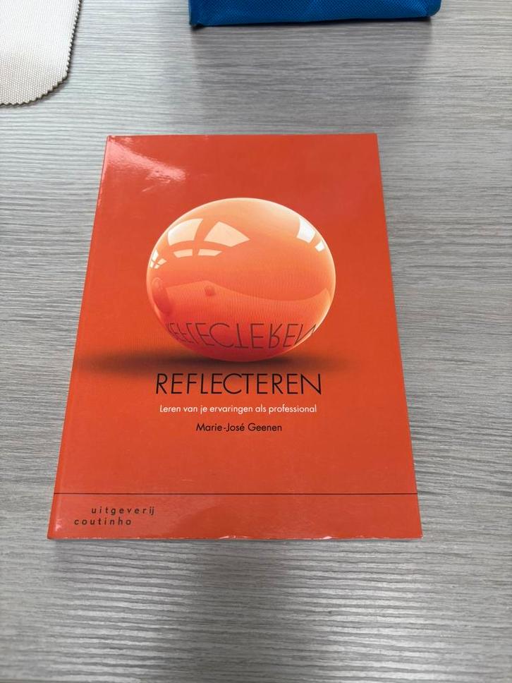 Marie-José Geenen - Reflecteren, Boeken, Politiek en Maatschappij, Zo goed als nieuw, Ophalen of Verzenden