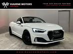 Audi A5 Cabrio 40TFSI S Tronic Leder/Led/Cam *1j garantie*, Auto's, Audi, Automaat, 4 cilinders, Wit, Leder