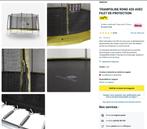 DOMYOS trampoline essential 420, Gebruikt, Ophalen