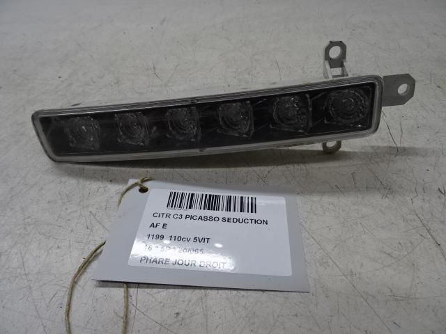 FEU DE JOUR AVANT DROIT C3 Picasso (SH) (9812662280), Autos : Pièces & Accessoires, Éclairage, Citroën, Utilisé