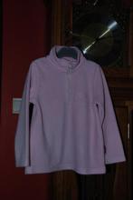 Roze fleece sportpullover T116cm of 5/6 jaar Heel goed!, Meisje, Trui of Vest, Ophalen of Verzenden, Zo goed als nieuw