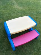 Picknicktafel little tikes, Tuin en Terras, Overige materialen, Gebruikt, Rechthoekig, Ophalen