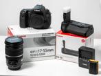 Canon 60D-camera+ Zoom 17-55mm f2.8 + accessoires, Spiegelreflex, Canon, Gebruikt, Ophalen