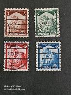 Duitse Rijk 1935 mi 565 // 568, Timbres & Monnaies, Timbres | Europe | Allemagne, Affranchi, Enlèvement ou Envoi