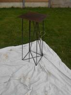 pied de stal 80 cm hoog brut metaal, Ophalen of Verzenden, Zo goed als nieuw