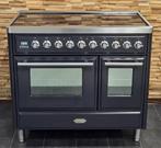 🔥 Poêle Boretti Majestic de luxe 100 cm en céramique anthra, Electroménager, Cuisinières, Comme neuf, 5 zones de cuisson ou plus