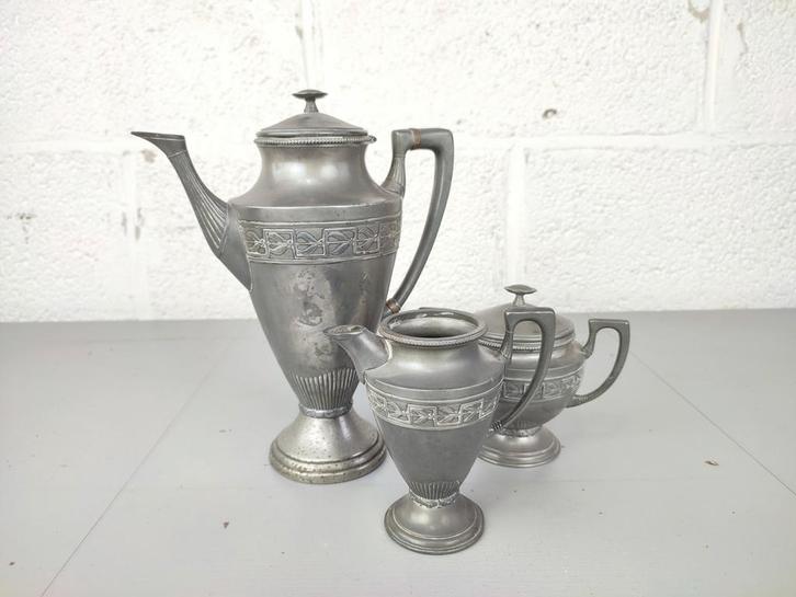 Antiek theeservies Gerhardi & Co 1814, Antiek en Kunst, Antiek | Keukengerei, Ophalen of Verzenden