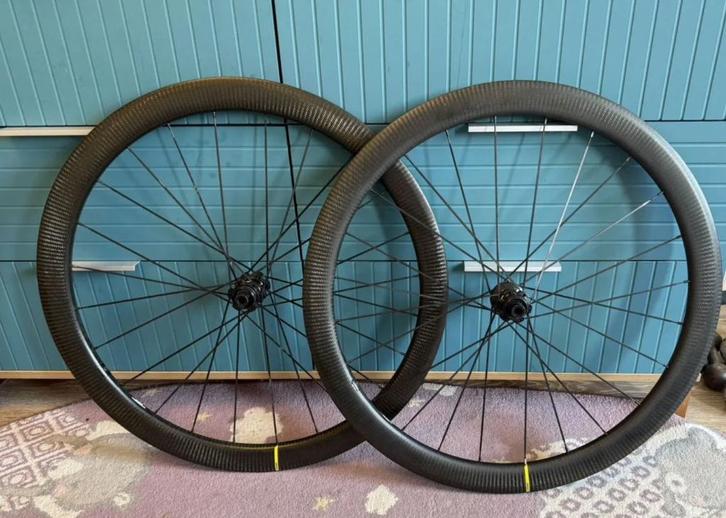 Mavic Cosmic carbon wielen, Fietsen en Brommers, Fietsonderdelen, Gebruikt, Racefiets, Wiel, Ophalen of Verzenden