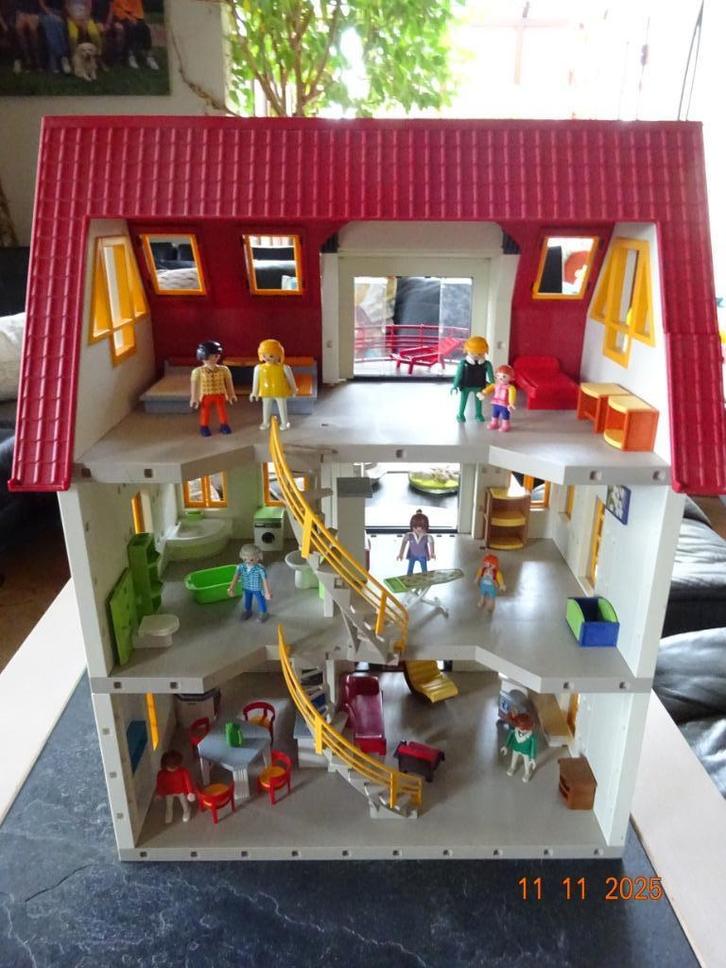 playmobil, super groot speelhuis met meubeltjes, popjes.!!!, Kinderen en Baby's, Speelgoed | Playmobil, Ophalen of Verzenden