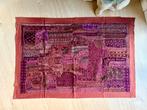 Handgemaakte, abstracte Indische vintage patchwork., Ophalen, Gebruikt