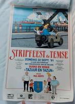 Suske en Wiske - Stripfeest te Temse 1991 poster, Rechthoekig Staand, Verzenden, Nieuw, A1 t/m A3