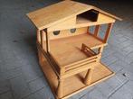 eiken speelgoedhuisje, Kinderen en Baby's, Ophalen of Verzenden, Zo goed als nieuw, Poppenhuis