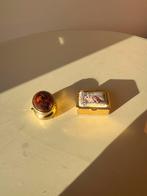 Set van 2 decoratieve pillendoosjes  – vintage stijl, Bijoux, Sacs & Beauté, Bagues, Enlèvement, Comme neuf, Synthétique