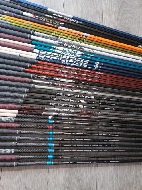Shafts pour hybride et Fw ( 30 pièces ), Sport en Fitness, Golf, Zo goed als nieuw, Club, Ophalen of Verzenden