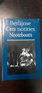 Berlijnse notities Cees Nooteboom 1990, Ophalen of Verzenden, Zo goed als nieuw