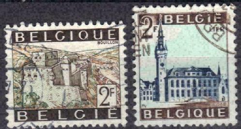 Belgie 1966 - Yvert/OBP 1397-1398 - Bouillon en Lier (ST), Postzegels en Munten, Postzegels | Europa | België, Gestempeld, Gestempeld