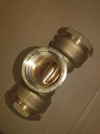 T-Koppeling Messing voor 32mm  HDPE buis, Tuin en Terras, Waterpompen, Ophalen of Verzenden, Nieuw, Bronpomp