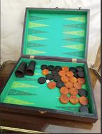 DAMSPEL in HOUTEN KOFFER, Drie of vier spelers, Ophalen of Verzenden, Zo goed als nieuw