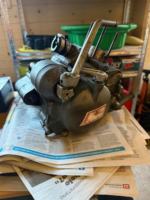Motorblok 50cc 2takt + bevestigingsbouten 10k km, Fietsen en Brommers, Brommeronderdelen | Algemeen, Blok, Ophalen