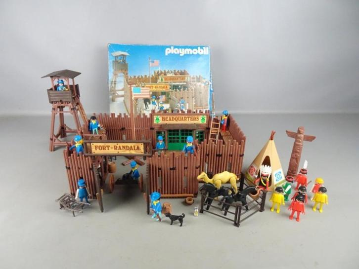 Playmobil fort Randall 3419, Kinderen en Baby's, Speelgoed | Playmobil, Gebruikt, Complete set, Ophalen of Verzenden