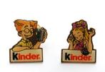 2 pin's Famille Kinder Ferrero 1993, Enlèvement ou Envoi, Comme neuf