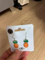 Oorbellen ananas, Ophalen of Verzenden, Nieuw, Geel, Oorbellen